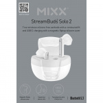 MIXX Headphone Solo 2 In-Ear TWS White MIXX Headphone Solo 2 In-Ear TWS White