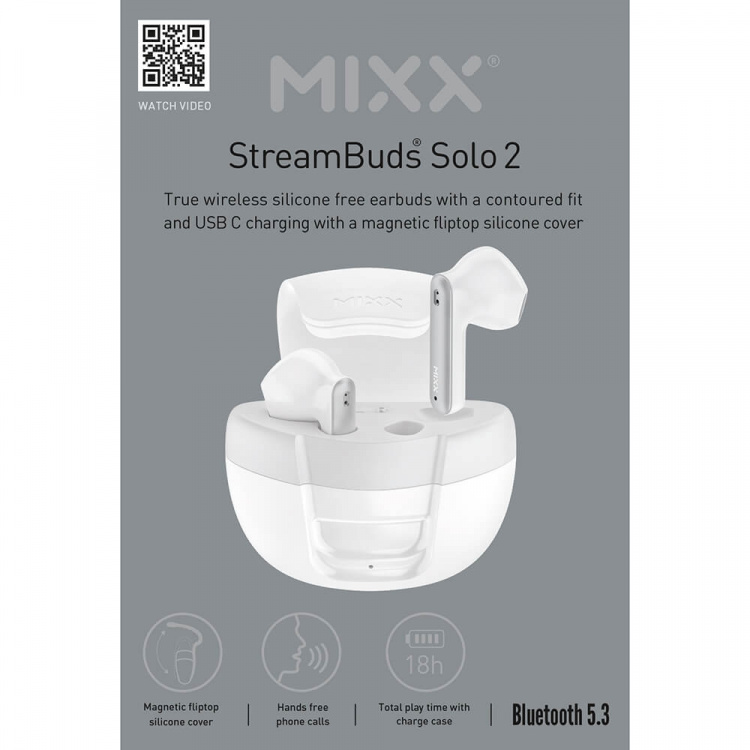 MIXX Headphone Solo 2 In-Ear TWS White MIXX Headphone Solo 2 In-Ear TWS White