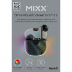 MIXX Headphone Colour Chroma 2 In-Ear TWS Black