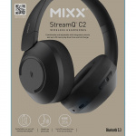 MIXX Headphone C2 Over-Ear Wireless Black MIXX Headphone C2 Over-Ear Wireless Black