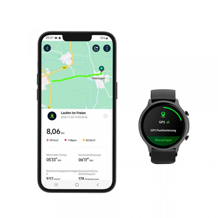 Hama Fit Watch 6910 Smart Watch Black