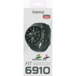 Hama Fit Watch 6910 Smart Watch Black