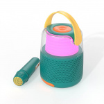 Mobility On Board Speaker Karaoke Kit Mic LED Blue