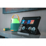 Mobility On Board Speaker Karaoke Kit Mic LED Blue