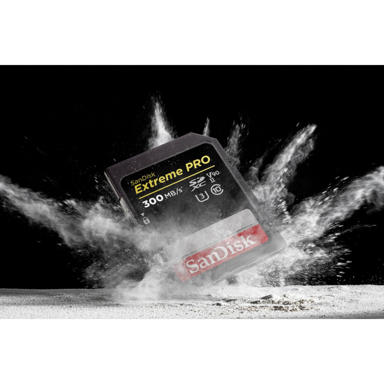 SanDisk SDXC Extreme Pro 512GB 300MB/s UHS-II V90