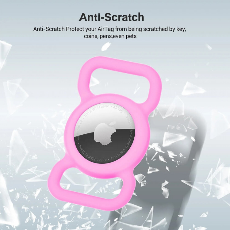 Elago Ofkoz Collar AirTag Holder Pink Elago Ofkoz Collar AirTag Holder Pink