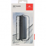 BLACK ROCK Phone Case 360° Glass Transp/Black - iPhone 14 BLACK ROCK Phone Case 360° Glass Transp/Black - iPhone 14