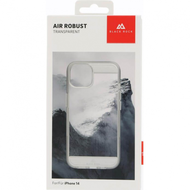 BLACK ROCK Phone Case Air Robust Transparent - iPhone 14