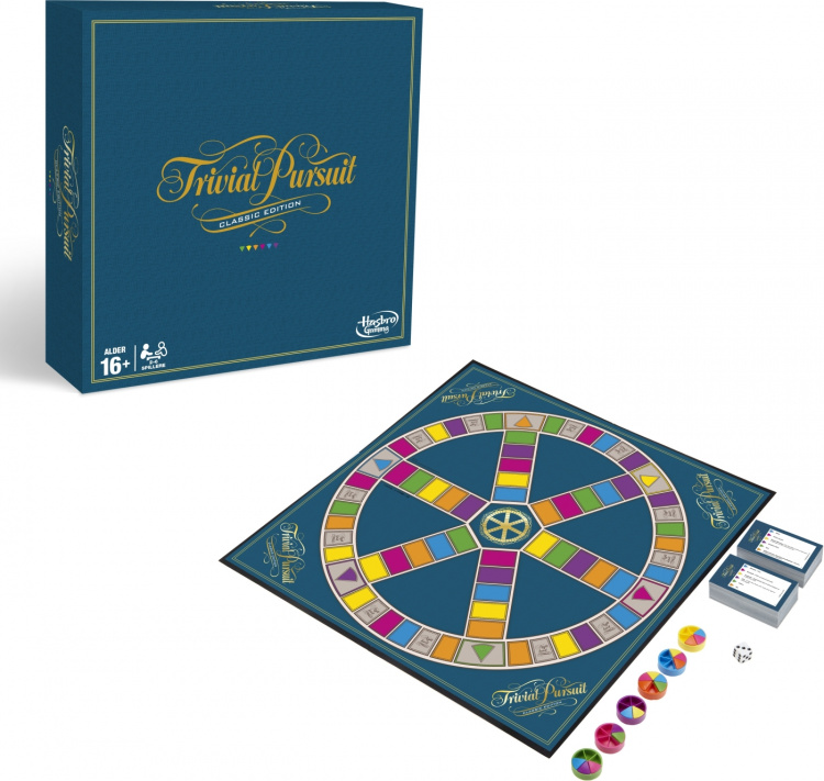 Hasbro Trivial Pursuit-spel, Classic Edition FI Hasbro Trivial Pursuit-spel, Classic Edition FI