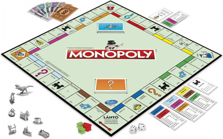 Hasbro Monopol Classic brädspel FI