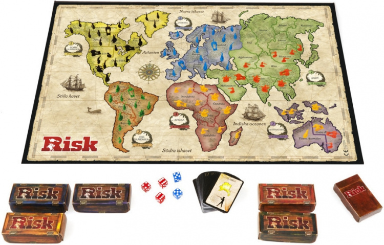 Hasbro Gaming Risk Brädspel, SE Hasbro Gaming Risk Brädspel, SE