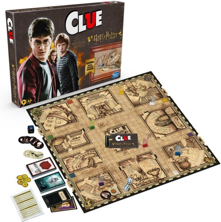 Hasbro Gaming Clue Harry Potter brädspel (ENG) Hasbro Gaming Clue Harry Potter brädspel (ENG)