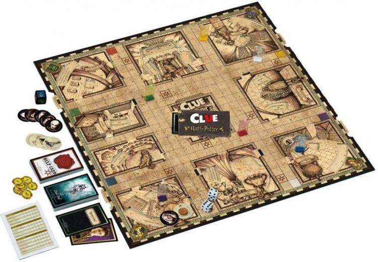 Hasbro Gaming Clue Harry Potter brädspel (ENG) Hasbro Gaming Clue Harry Potter brädspel (ENG)