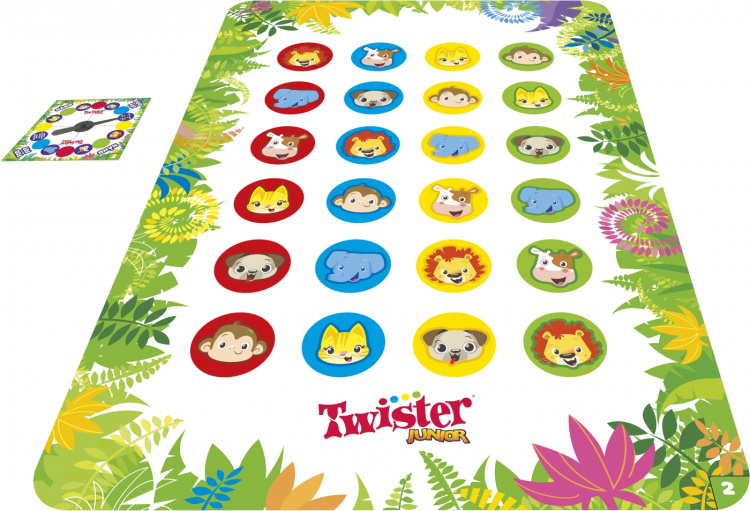 Hasbro Twister Junior spel SE/FI Hasbro Twister Junior spel SE/FI