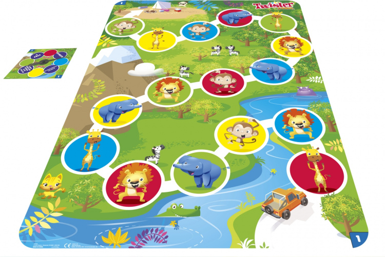 Hasbro Twister Junior spel SE/FI Hasbro Twister Junior spel SE/FI