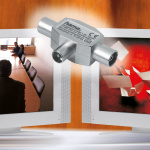 Hama Antenna Splitter, coax plug - 2 coax sockets, metal Hama Antenna Splitter, coax plug - 2 coax sockets, metal