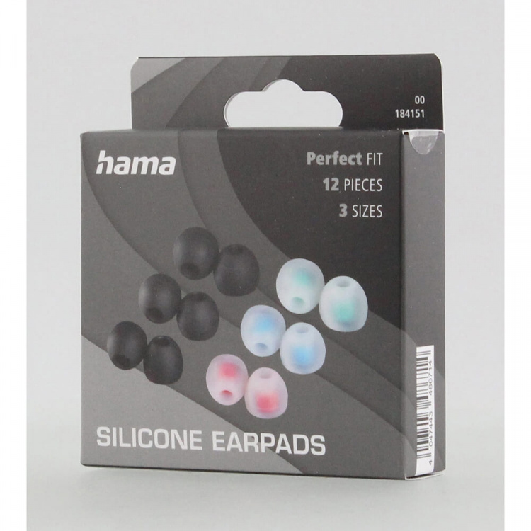 Hama Replacement Ear Pads Size S-L 12-pack