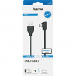 Hama Cable USB-C to USB-A USB 2.0 480 Mbit/s Black