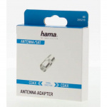 Hama Adapter Antenna Coax 2x Plug Hama Adapter Antenna Coax 2x Plug