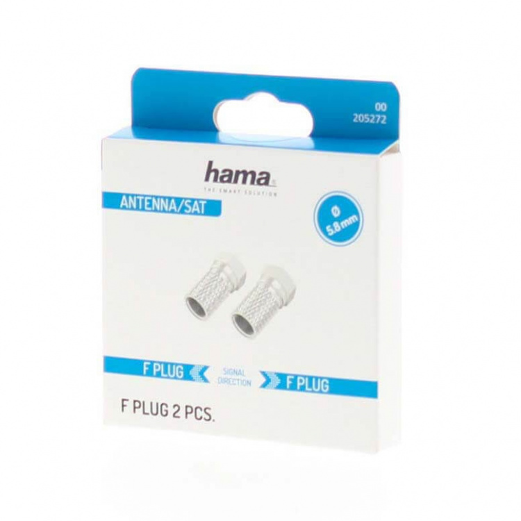 Hama F-Plug 5.8mm 2-pack