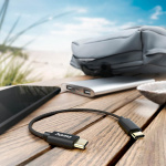 Hama Charging Cable USB-C to USB-C 0.2m Black Hama Charging Cable USB-C to USB-C 0.2m Black
