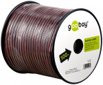 Goobay Speaker Cable red;black CCA 100 m spool, cable diameter 2 x 1.5 mm² Goobay Speaker Cable red;black CCA 100 m spool, cable diameter 2 x 1.5 mm²