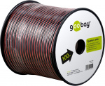 Goobay Speaker Cable red;black CCA 100 m spool, cable diameter 2 x 2.5 mm² Goobay Speaker Cable red;black CCA 100 m spool, cable diameter 2 x 2.5 mm²