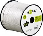 Goobay Speaker Cable white CU 100 m spool, cable diameter 2 x 0.75 mm² Goobay Speaker Cable white CU 100 m spool, cable diameter 2 x 0.75 mm²