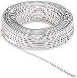 Goobay Speaker Cable white CU 10 m rolll, cable diameter 2 x 0.5 mm²