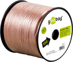 Goobay Speaker Cable transparent CU 100 m spool, cable diameter 2 x 0.5 mm² Goobay Speaker Cable transparent CU 100 m spool, cable diameter 2 x 0.5 mm²