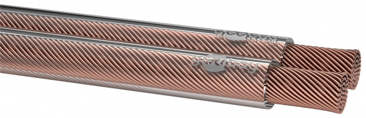 Goobay Speaker Cable transparent CU 50 m roll, cable diameter 2 x 0.75 mm² Goobay Speaker Cable transparent CU 50 m roll, cable diameter 2 x 0.75 mm²