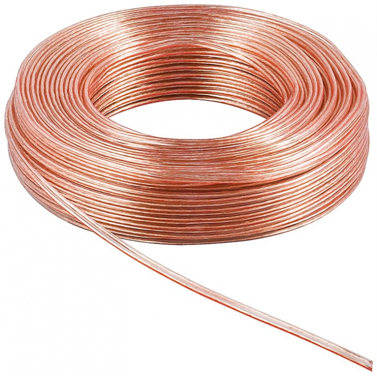 Goobay Speaker Cable transparent CU 50 m roll, cable diameter 2 x 1.5 mm² Goobay Speaker Cable transparent CU 50 m roll, cable diameter 2 x 1.5 mm²