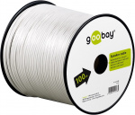 Goobay Speaker Cable white CCA 100 m spool, cable diameter 2 x 4.0 mm² Goobay Speaker Cable white CCA 100 m spool, cable diameter 2 x 4.0 mm²