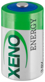 Xeno-Energy 1/2 AA (Mignon)/ER14252/XL-050F Battery - 1200 mAh Standard top, Lithium thionyl chloride battery, 3.6 V