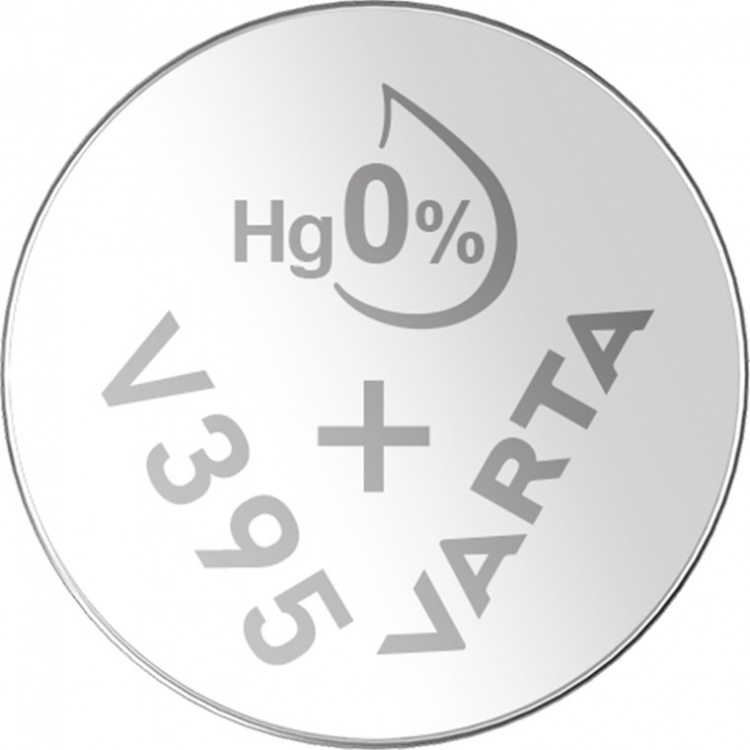 Varta SR57 (V395) Battery, 1 pc. blister silver oxide-zinc button cell, 1.55 V Varta SR57 (V395) Battery, 1 pc. blister silver oxide-zinc button cell, 1.55 V