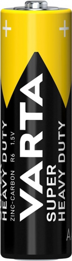 Varta R6/AA (Mignon) (2006) Battery, 4 pcs. blister zinc-Carbon Battery, 1.5 V