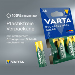 Varta AAA (Micro)/HR03 (56733) Rechargeable - 550 mAh, 2 pc. blister Nickel-metal hydride battery (NiMH), 1.2 V