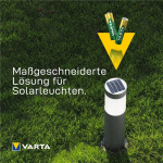 Varta AAA (Micro)/HR03 (56733) Rechargeable - 550 mAh, 2 pc. blister Nickel-metal hydride battery (NiMH), 1.2 V