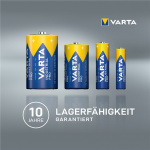 Varta LR03/AAA (Micro) (4003) Battery, 10 pcs. box alkaline manganese battery, 1.5 V