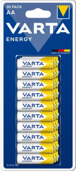 Varta LR6/AA (Mignon) (4106) Battery, 30 pcs. in blister alkaline manganese battery, 1.5 V