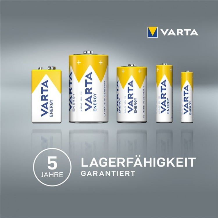 Varta LR6/AA (Mignon) (4106) Battery, 30 pcs. in blister alkaline manganese battery, 1.5 V