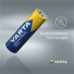 Varta LR6/AA (Mignon) (4006) Battery, 10 pcs. box alkaline manganese battery, 1.5 V