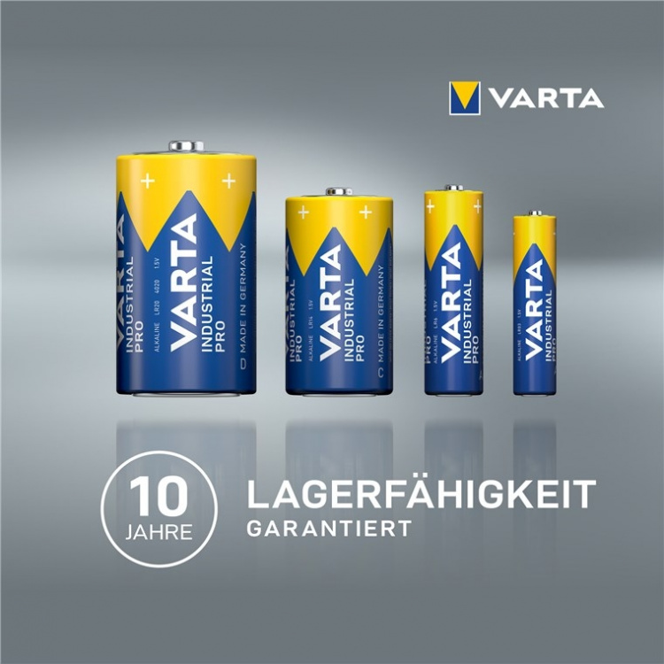 Varta LR6/AA (Mignon) (4006) Battery, 10 pcs. box alkaline manganese battery, 1.5 V