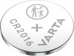 Varta CR2016 (6016) Battery, 5 pcs. in blister lithium button cell, 3 V Varta CR2016 (6016) Battery, 5 pcs. in blister lithium button cell, 3 V