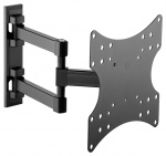 Goobay TV wall mount Basic FULLMOTION (S) for TVs from 23 to 42 inch (58-107cm), fully movable double arm joint (swivel and tilt) up to 20 kg Goobay TV wall mount Basic FULLMOTION (S) for TVs from 23 to 42 inch (58-107cm), fully movable double arm joint (swivel and tilt) up to 20 kg
