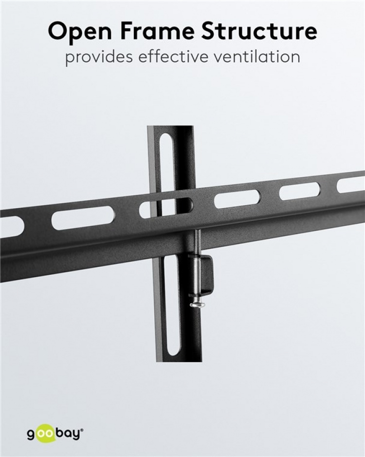 Goobay TV wall mount Basic TILT (M) for TVs from 32 to 55 inch (81-140 cm), tiltable up to 35 kg