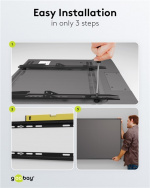 Goobay TV wall mount Basic FIXED (L) for TVs from 37 to 70 inch (94-178 cm) to 35 kg