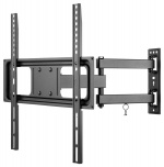Goobay TV wall mount Basic FULLMOTION (M) for TVs from 32 to 55 inch (81-140 cm), fully mobile (swivel and tilt) up to 35 kg