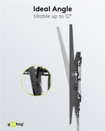Goobay TV wall mount Pro TILT (XL) for TVs from 43 to 100 inch (109-254 cm), tiltable up to 70 kg Goobay TV wall mount Pro TILT (XL) for TVs from 43 to 100 inch (109-254 cm), tiltable up to 70 kg