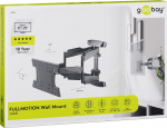 Goobay TV wall mount OLED FULLMOTION (L) especially for OLED TVs from 37 to 70 inch (94-178 cm), fully movable (swivel and tilt) up to 30 kg Goobay TV wall mount OLED FULLMOTION (L) especially for OLED TVs from 37 to 70 inch (94-178 cm), fully movable (swivel and tilt) up to 30 kg